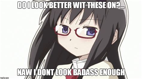 Anime With Glasses Meme