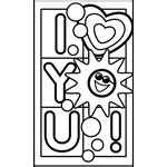 You can definitely just color over pencil. Valentine's Day | Free Coloring Pages | crayola.com