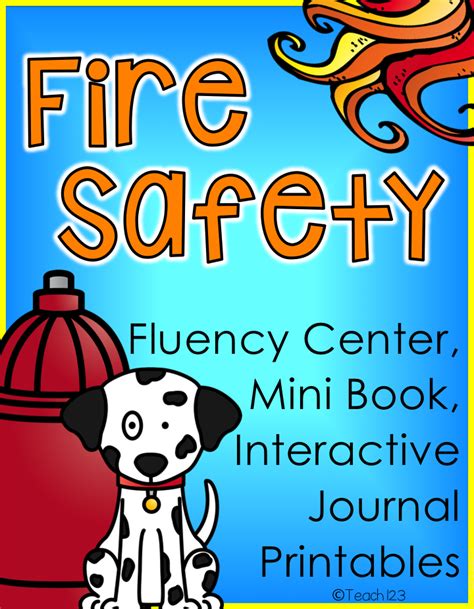 Fire Prevention Week Fire Safety Lesson Fluency Mini Book And