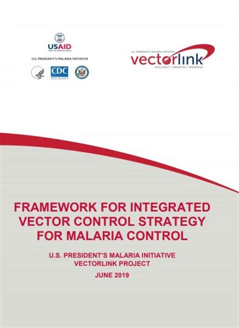 Malaria Consortium Framework For Integrated Vector Control Strategy