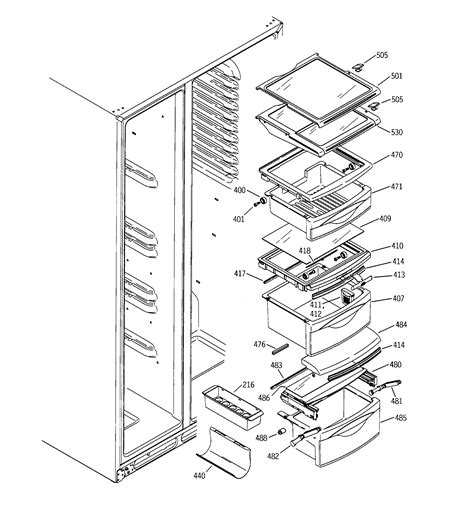 We did not find results for: FRESH FOOD SHELVES Diagram & Parts List for Model ...