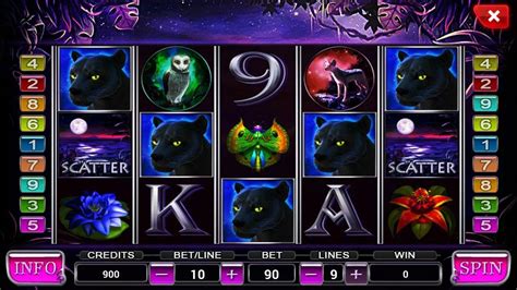 The thrills in the slot game come because you experience the feel of night time adventures, as you see the black reels and the lots of purple and pink spots. 918kiss Panther Moon Slots Machine - 918kiss - scr888