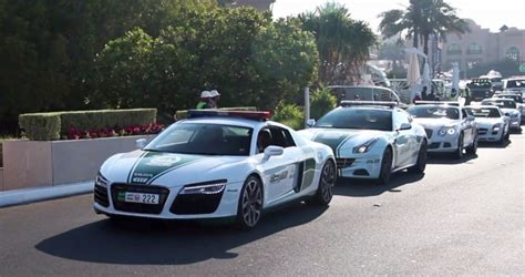 Watch Super Expensive And Exotic Cars Of The Dubai Police On Video