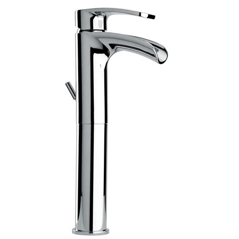 You can expect to pay more for a waterfall faucet than a vessel sink faucet with a traditional design. Jewel Faucets J10 Bath Series Single Loop Handle Tall ...