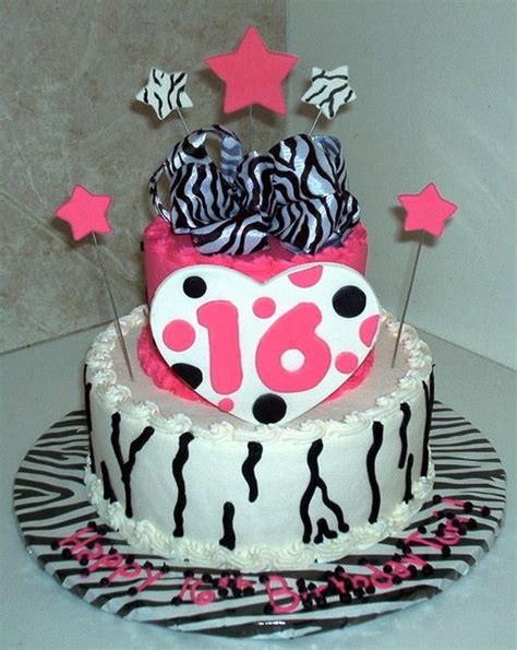Cake Gallery Birthday Cakes Februarycakes002 Sweet 16 Cakes