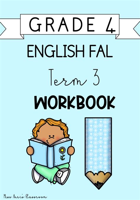 Grade 4 English Fal Term 3 Workbook 20232024