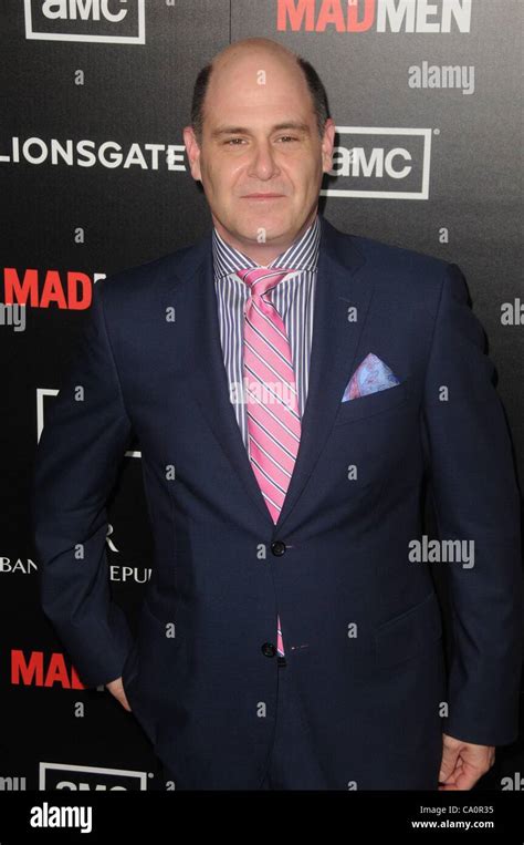 Matthew Weiner At Arrivals For Mad Men Season 5 Premiere Cinerama Dome