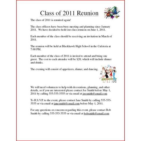 High School Reunion Flyers A Nice Selection Of Customizable Templates