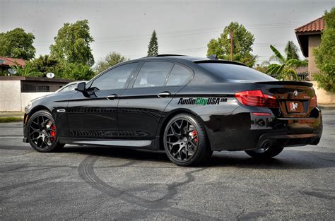 20" Gianelle Puerto Matte black on 2013 BMW 535 i Sport ...