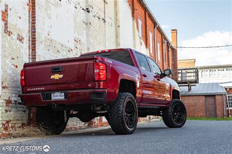 Lifted 2017 Chevy Silverado 1500 With 22×10 Fuel Rebel Wheels And 7