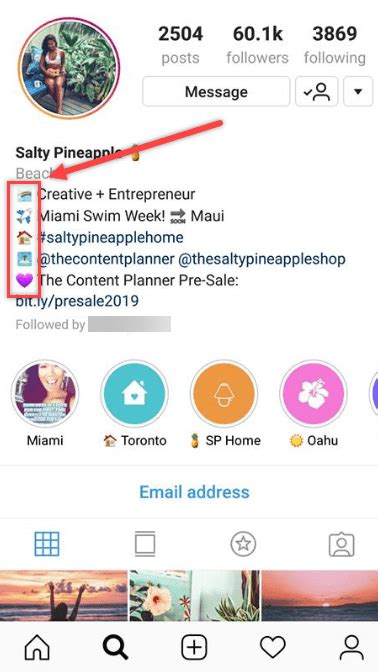Instagram Bio Ideas How To Write Your Bio Social Media Perth