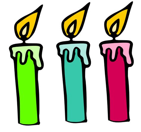 Clipart Birthday Candles Clipart Best