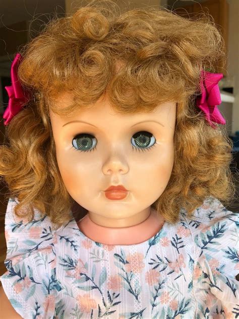 Vintage Hair Strawberry Blonde Patti Playpal Companion Ae 3651 Doll