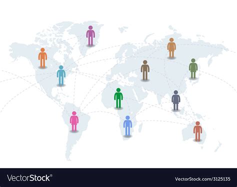 Social Network Concept Royalty Free Vector Image