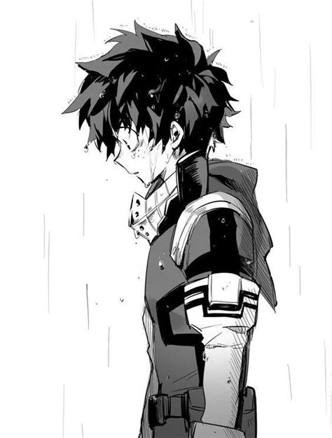 Depressed Midoriya My Hero Academia Amino