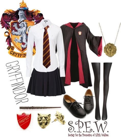 Hogwarts Uniform Gryffindor Hogwarts Uniform Harry Potter Outfits