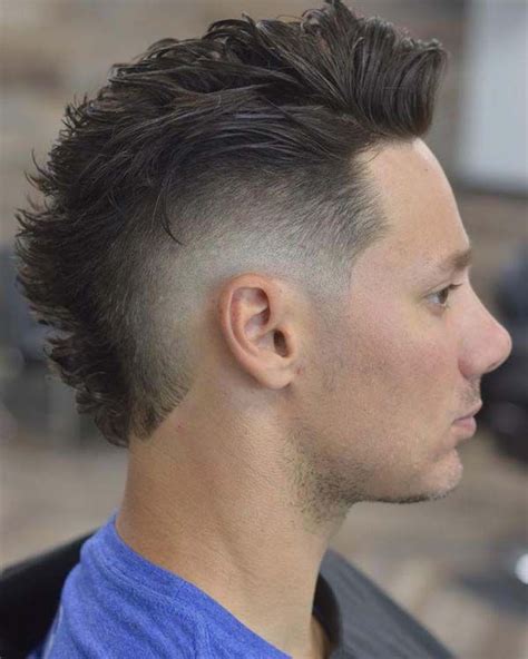 Nice Taper Fade Mohawk Haircut In 2020 Mohawk Haircut Mohawk
