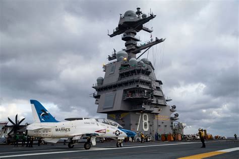 With Laser Weapons Coming The Us Navys Newest Super Carrier Has Space