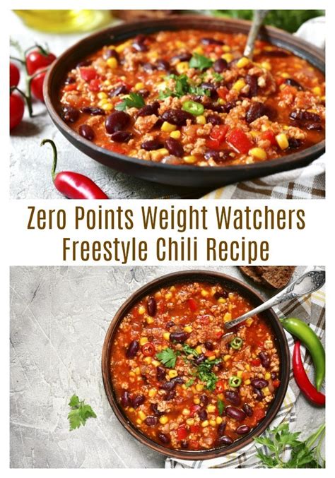 The points are allocated based on nutritional values. Zero Points Weight Watchers Freestyle Chili Recipe ...