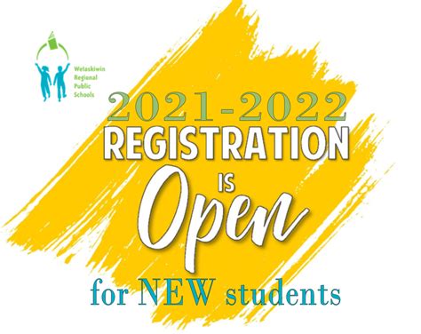2021 2022 New Student Registration Wetaskiwin Regional Public Schools