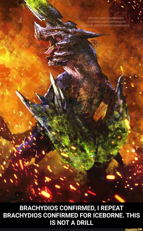 BRACHYDIOS CONFIRMED, I REPEAT BRACHYDIOS CONFIRMED FOR ICEBORNE. THIS 