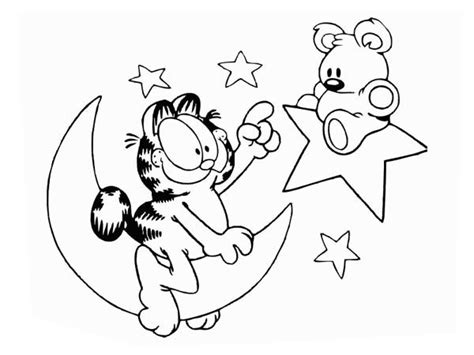 In this site you will find a lot of coloring pages in many kind of pictures. Garfield and Pooky Bear Coloring Page - NetArt