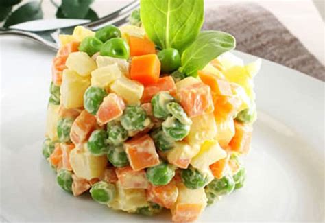 Salade Russe L G Re Plat Et Recette