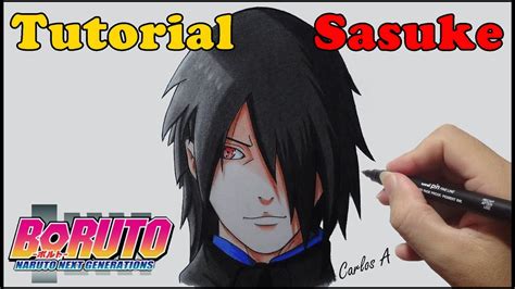 How To Draw Sasuke Uchiha From Naruto Como Desenhar O Sasuke De Porn