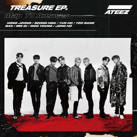 Ateez · Treasure Ep Map To Answer Cd Limited Edition 2020