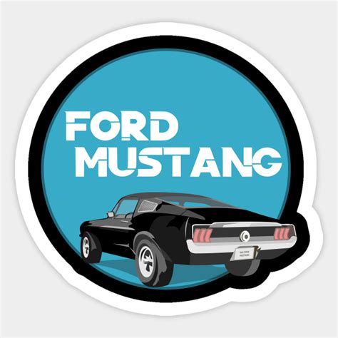 Ford Mustang Ford Mustang Sticker Teepublic