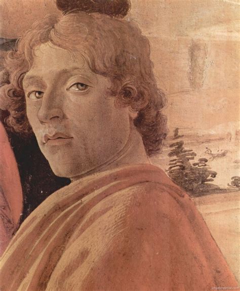 1445 1510 Sandro Botticelli Self Portrait Сандро Боттичелли Sandro