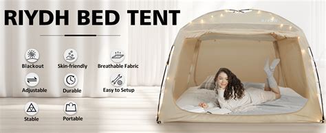 Riydh Bed Tent Bed Canopy Full Size For Adult And Kids