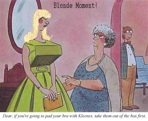 Dumb Blonde Stereotype Myth Or Fact In Blonde Jokes Funny Cartoons Free Funny Pictures