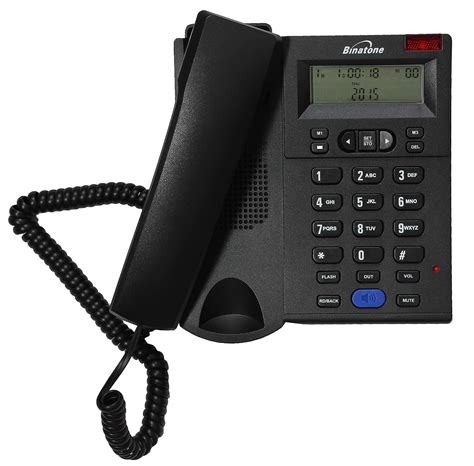 Buy Binatone Concept 700 Corded Landline Phone Black Online At Best
