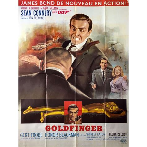 Goldfinger Movie Poster 47x63 In