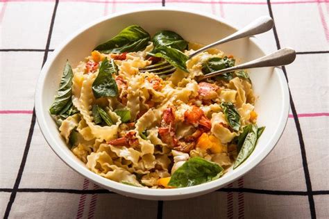 Lobster Pasta With Yellow Tomatoes And Basil Lobster Pasta
