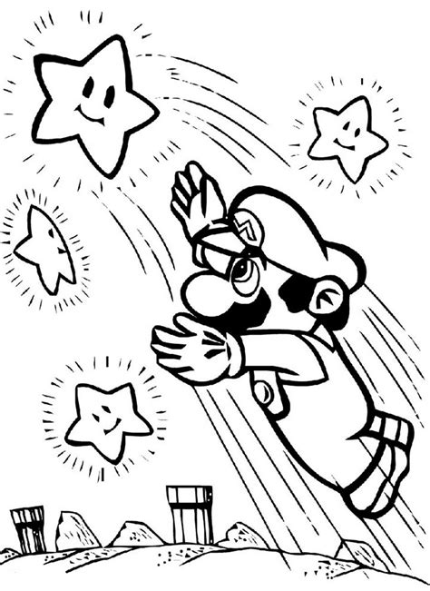 It is ruled by the brutal dictator who wants to take over the land. Super Mario Bros coloring pages