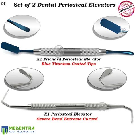 Periosteal Implant Elevators Prichard Sinus Lifting Dental Gum Surgery