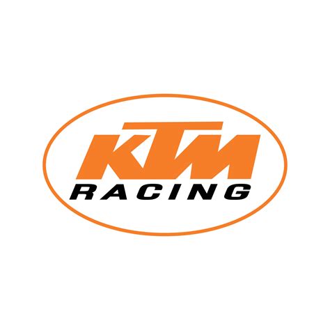 Ktm Racing Logo Vector Free Download 19550679 Vector Art At Vecteezy