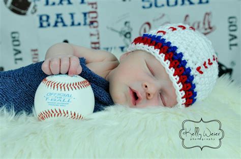 Crochet Baby Baseball Hat Photo Prop Made To Order 1500 Via
