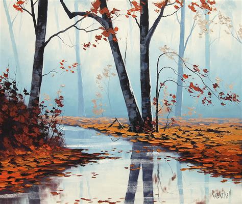 Silent Woods Painting By Graham Gercken