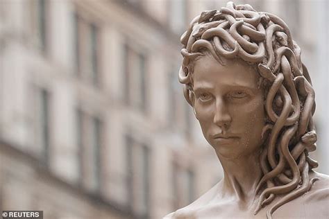 Newly Unveiled Medusa Statue Is Criticised By Feminists Daily Mail Online