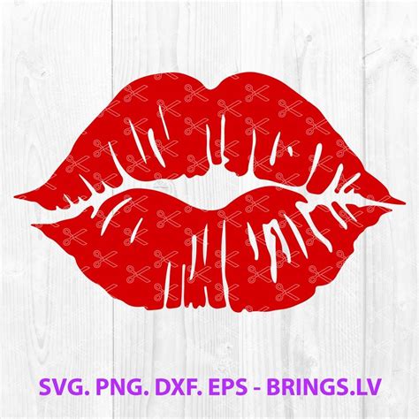 Htv Projects Kissing Lips Silhouette Png Svg Lip Designs Love