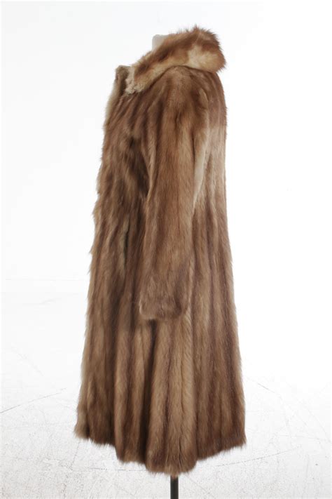 Marten Fur Coat Vintage Ebth