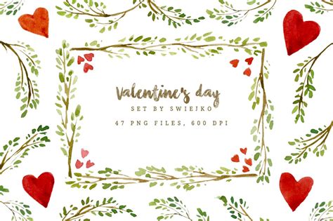 Valentines Day Frames And Borders Pre Designed Photoshop Graphics