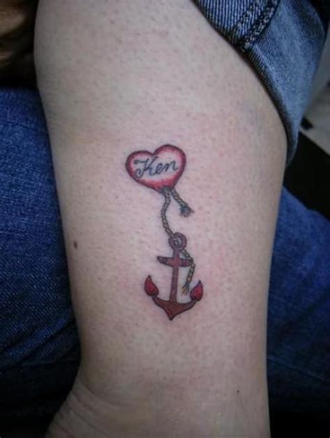 Anchor Tattoo With Heart Tattoos With Meaning Heart Tattoo Anchor