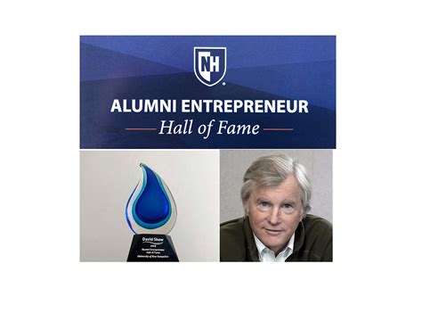 Unh Alumni Entrepreneur Hall Of Fame