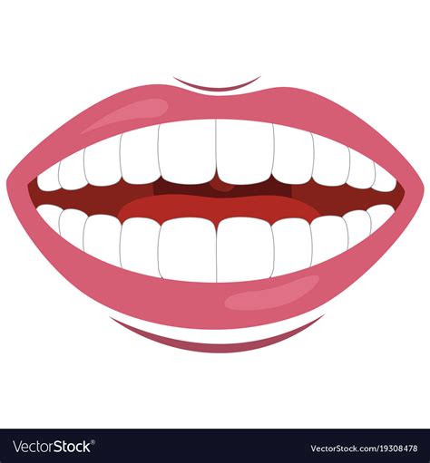 Mouth Royalty Free Vector Image Vectorstock
