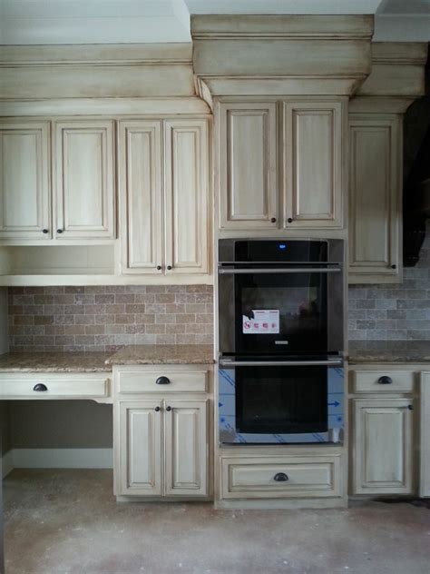 Mixed Color Faux Finish On Cabinets Cabinet Ideas