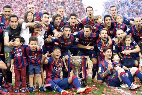The Iconic 201415 Season Of Dreams For Barcelona Barca Universal